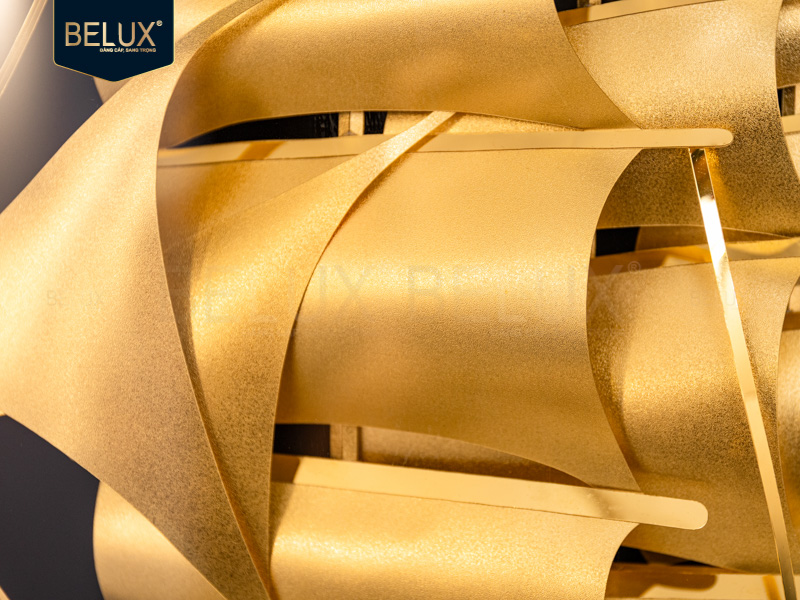 Tranh thuyền buồm dát vàng 24k 80x60cm